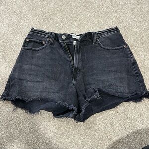 Abercrombie & Fitch Dark Denim Jean Shorts